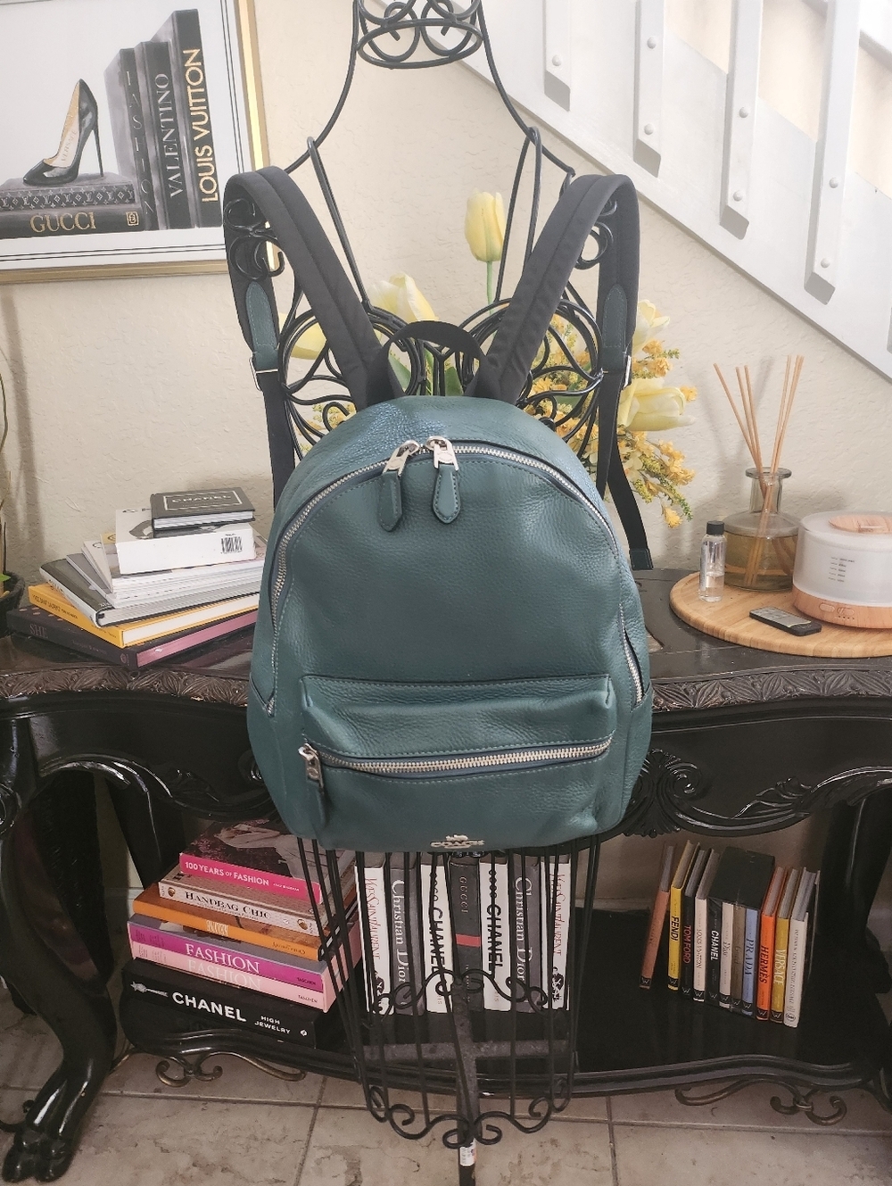 Coach Charlie leather Backpack